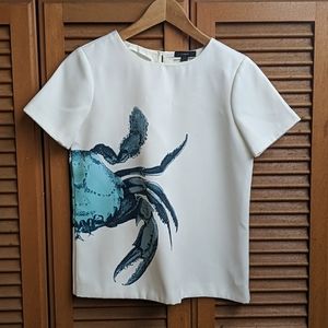 J.Crew Bold Print Top